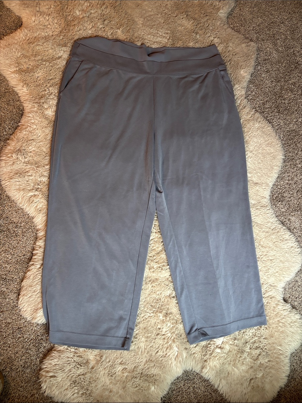 Athleta Light‎ Blue Pull On Pants